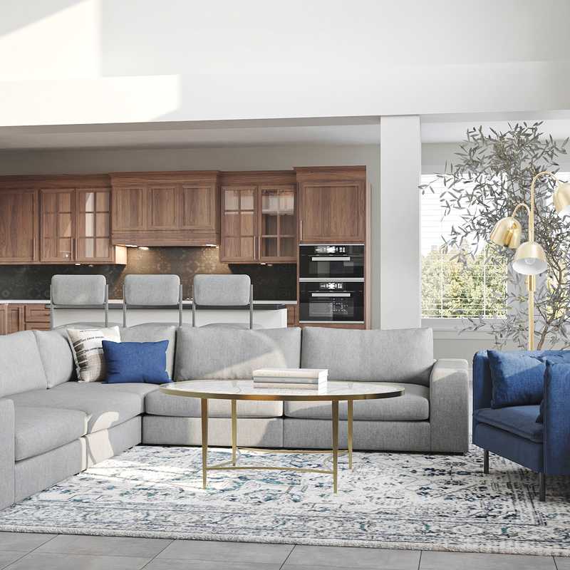 Contemporary Not Sure Yet Design by Havenly Interior Designer Haley