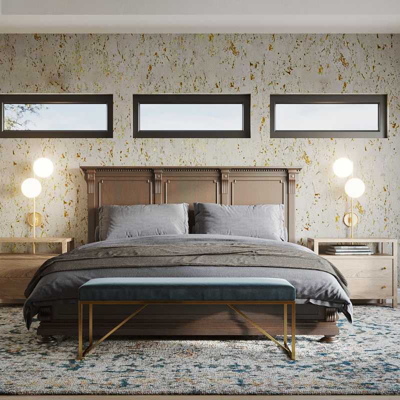 Contemporary, Traditional, Transitional Bedroom Design by Havenly Interior Designer Joe