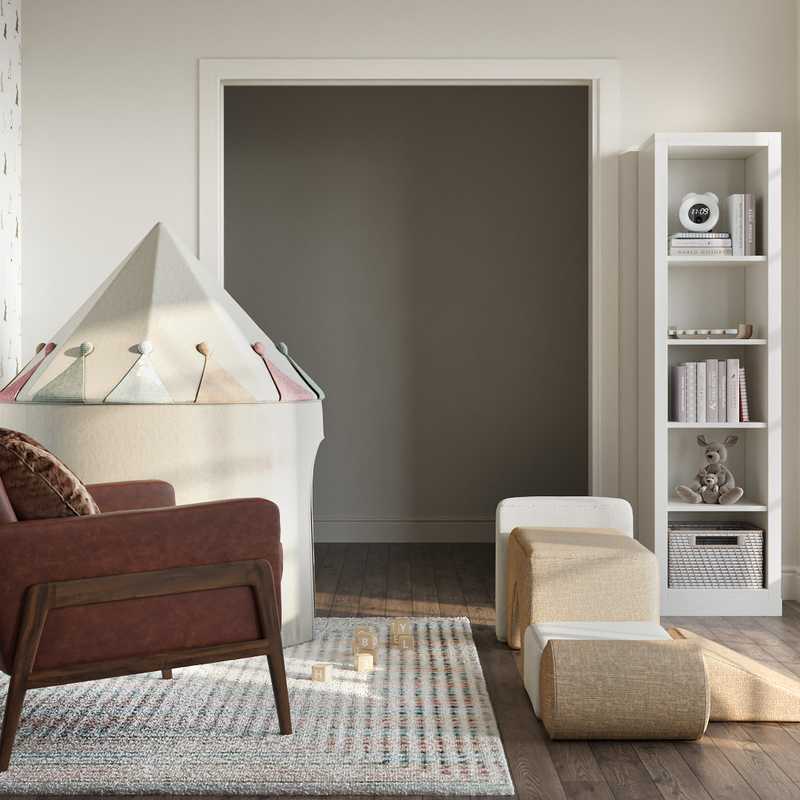 Classic, Traditional Playroom Design by Havenly Interior Designer Isabel