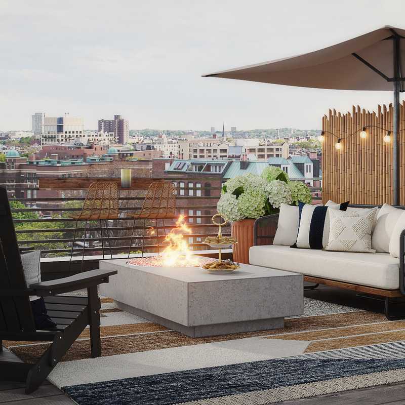 Modern Outdoor Space Design by Havenly Interior Designer Florencia