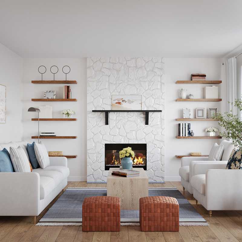 Farmhouse Not Sure Yet Design by Havenly Interior Designer Florencia