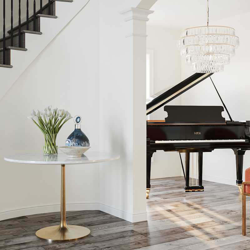 Contemporary, Modern, Eclectic, Glam Not Sure Yet Design by Havenly Interior Designer Isabel