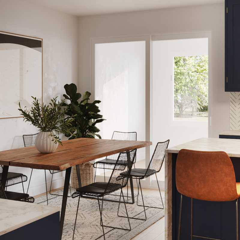 Modern, Bohemian, Transitional, Midcentury Modern Kitchen Design by Havenly Interior Designer Tara