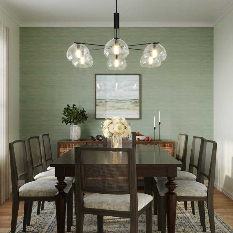 Modern, Traditional, Transitional Dining Room Design by Havenly Interior Designer Briana