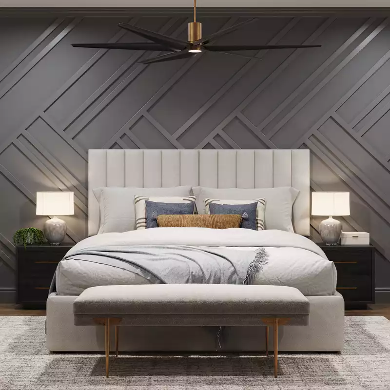 Contemporary, Traditional, Transitional Bedroom Design by Havenly Interior Designer Isabel