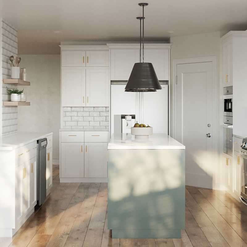 Traditional, Transitional Kitchen Design by Havenly Interior Designer Briana