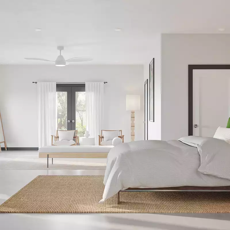Modern, Bohemian, Midcentury Modern Playroom Design by Havenly Interior Designer Briana