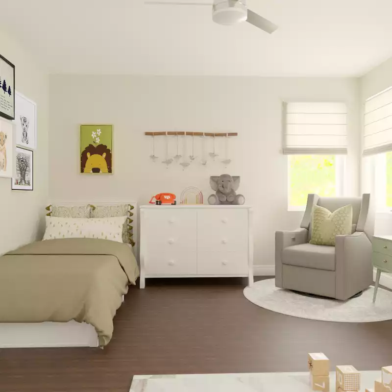 Bohemian Nursery Design by Havenly Interior Designer Ivanna