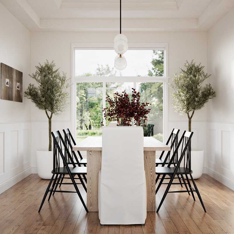 Farmhouse, Scandinavian Living Room Design by Havenly Interior Designer Florencia