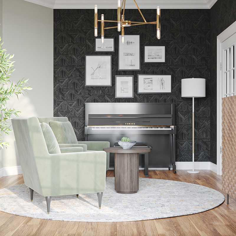 Contemporary, Glam Not Sure Yet Design by Havenly Interior Designer Isabel