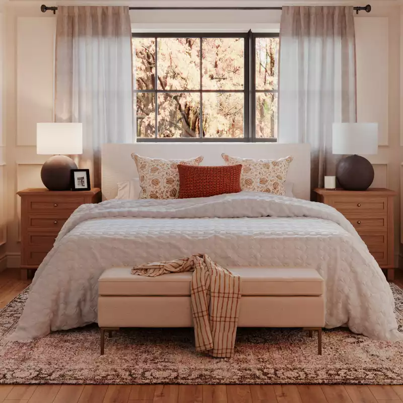 Classic, Rustic Bedroom Design by Havenly Interior Designer Isabel