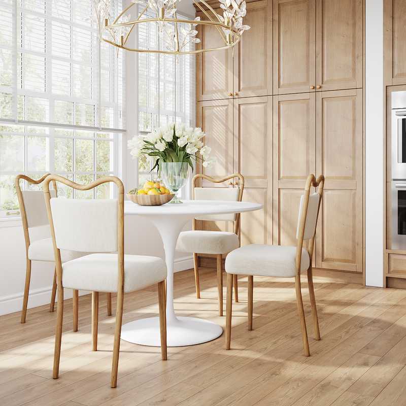 Contemporary, Modern, Classic Dining Room Design by Havenly Interior Designer Autumn