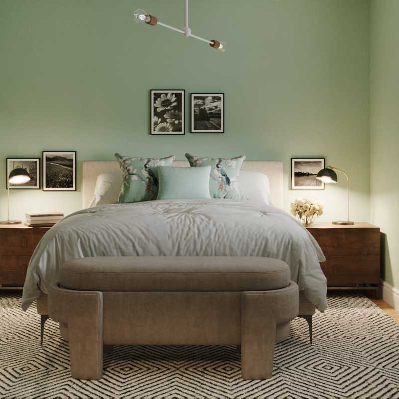 Modern, Industrial Bedroom Design by Havenly Interior Designer Florencia