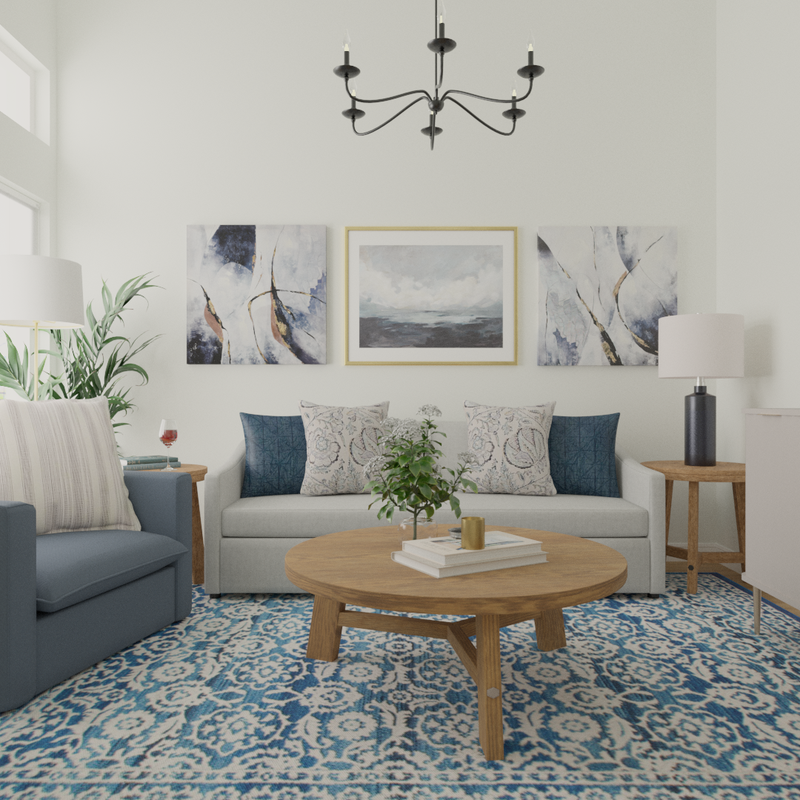 Reading Room Design by Havenly Interior Designer Austin