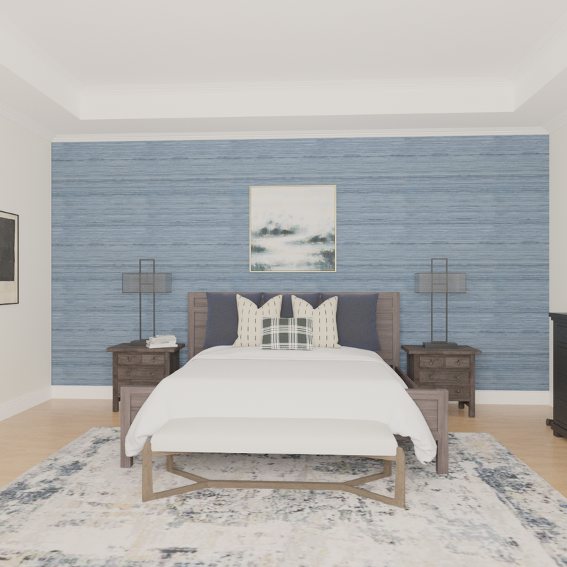 Modern, Transitional Bedroom Design by Havenly Interior Designer Austin