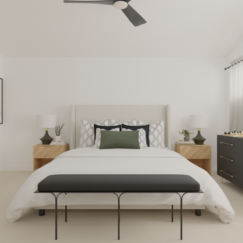 Modern, Scandinavian Bedroom Design by Havenly Interior Designer Ivanna