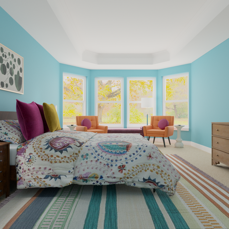 Classic, Eclectic, Traditional Bedroom Design by Havenly Interior Designer Alyssa