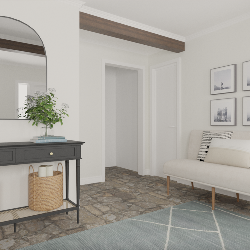 Modern, Transitional Entryway Design by Havenly Interior Designer Vye