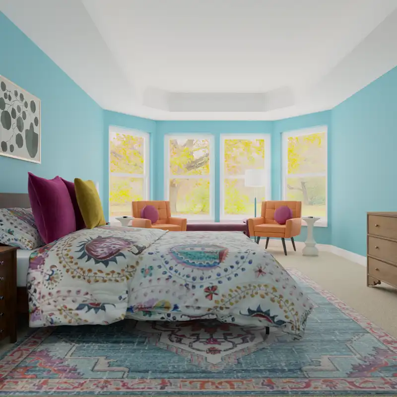 Classic, Eclectic, Traditional Bedroom Design by Havenly Interior Designer Alyssa