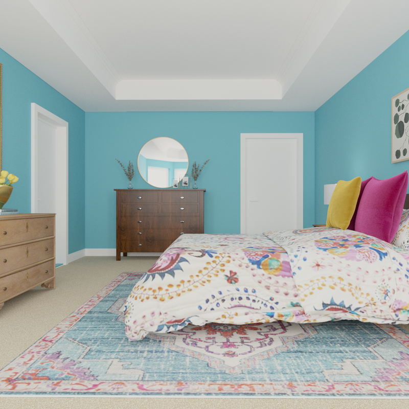 Classic, Eclectic, Traditional Bedroom Design by Havenly Interior Designer Alyssa