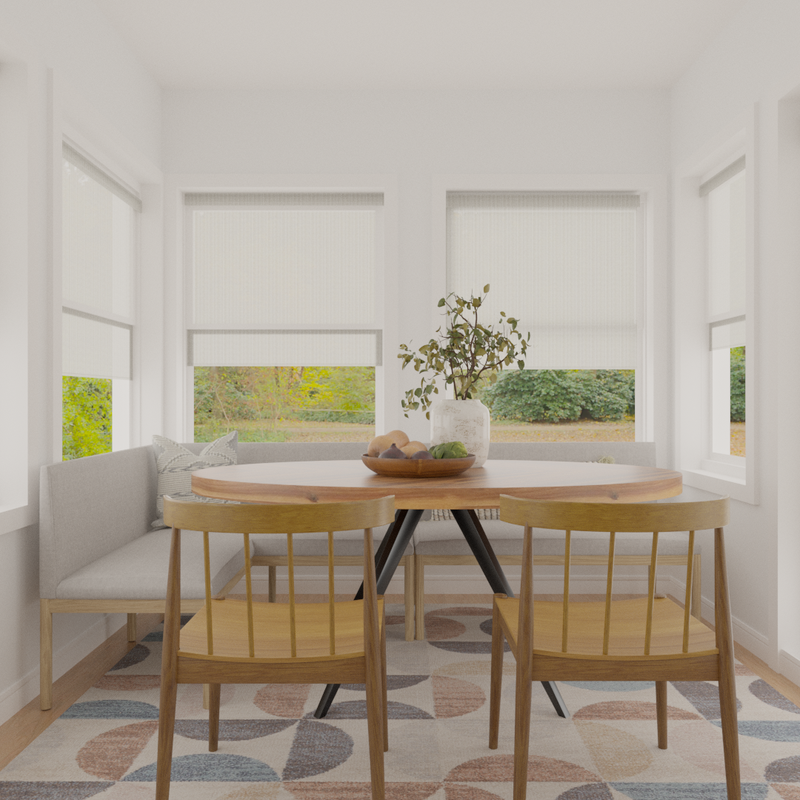 Scandinavian Dining Room Design by Havenly Interior Designer Angie