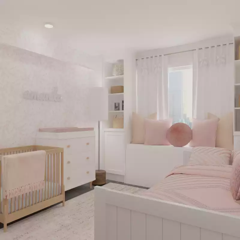 Bohemian, Minimal Nursery Design by Havenly Interior Designer Monica