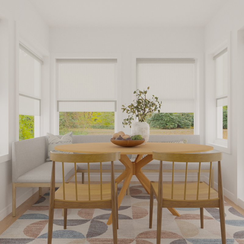 Scandinavian Dining Room Design by Havenly Interior Designer Angie