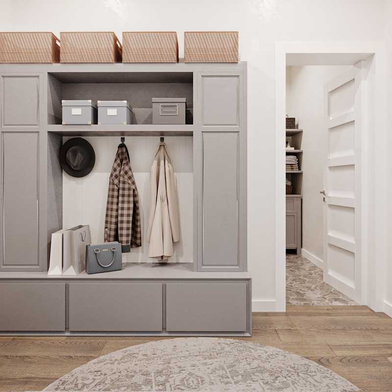 Modern, Farmhouse Entryway Design by Havenly Interior Designer Briana