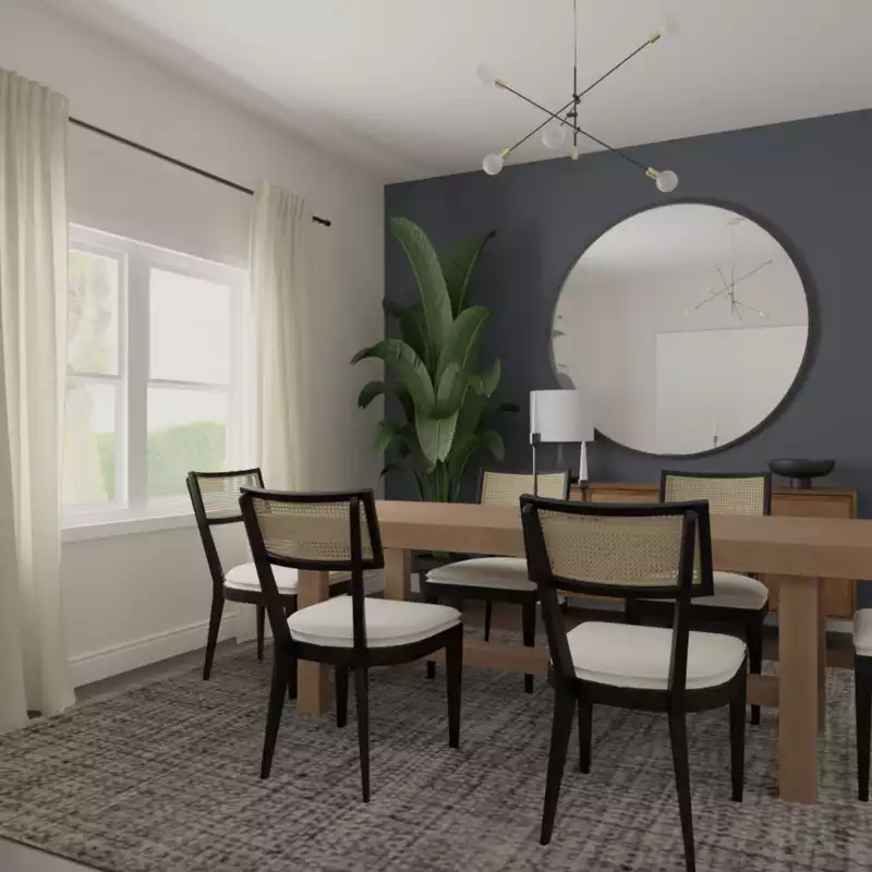 Modern, Classic, Traditional, Transitional Dining Room Design by Havenly Interior Designer Vye