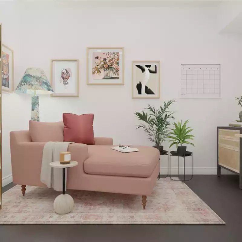 Modern, Classic Office Design by Havenly Interior Designer Katie