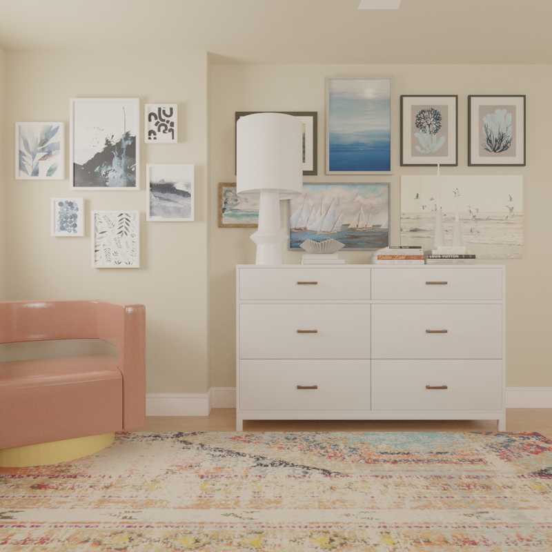 Contemporary, Bohemian, Global Bedroom Design by Havenly Interior Designer Lina