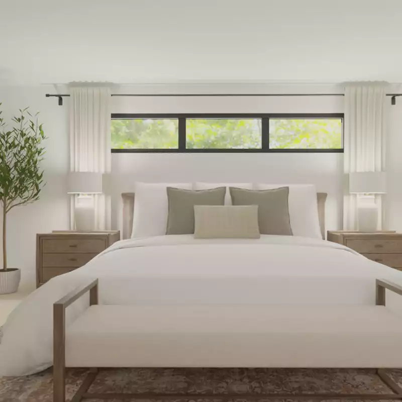 Bohemian, Farmhouse Bedroom Design by Havenly Interior Designer Vye