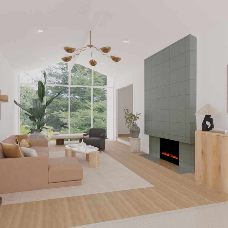 Contemporary, Minimal Living Room Design by Havenly Interior Designer Shahana