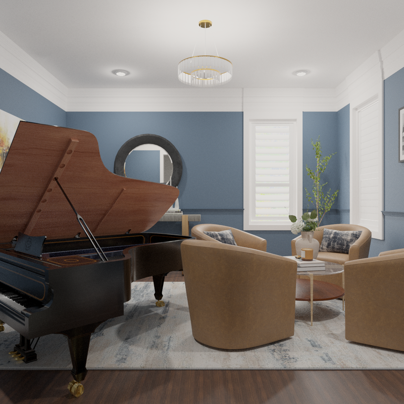 Reading Room Design by Havenly Interior Designer Cait