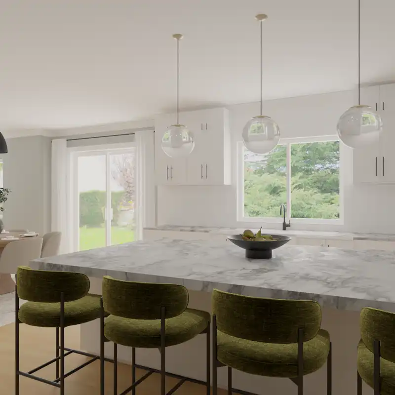 Modern, Classic, Scandinavian Dining Room Design by Havenly Interior Designer Katie