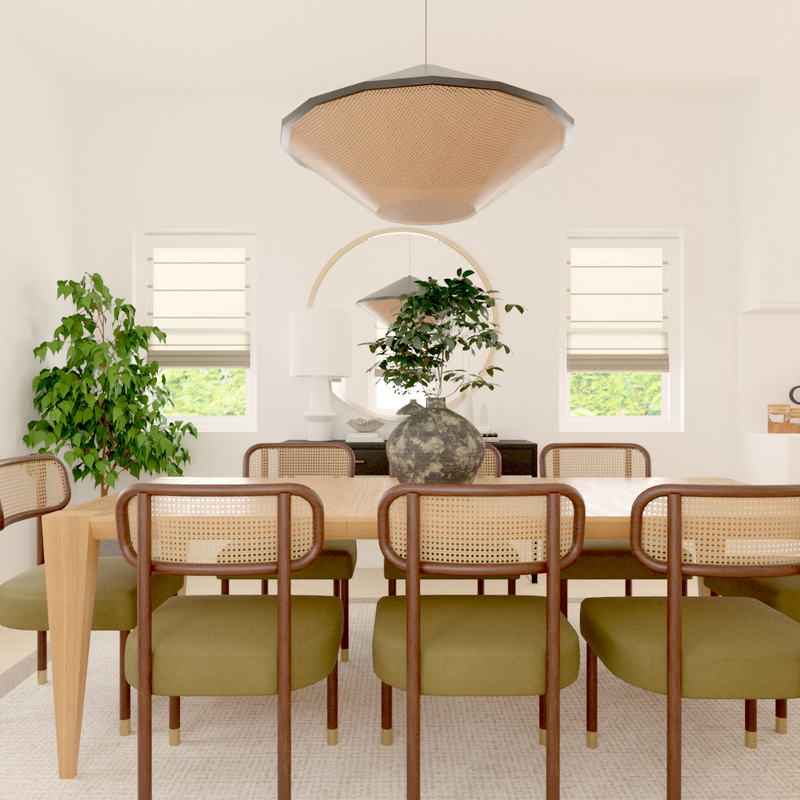 Scandinavian Dining Room Design by Havenly Interior Designer Ashley