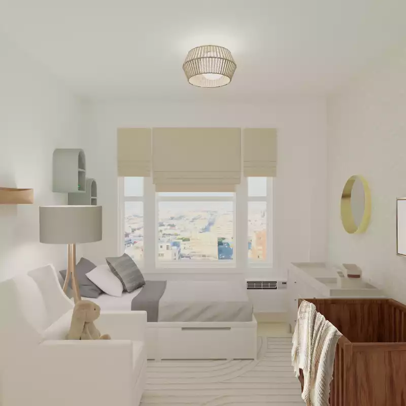 Minimal, Classic Contemporary Nursery Design by Havenly Interior Designer Angie