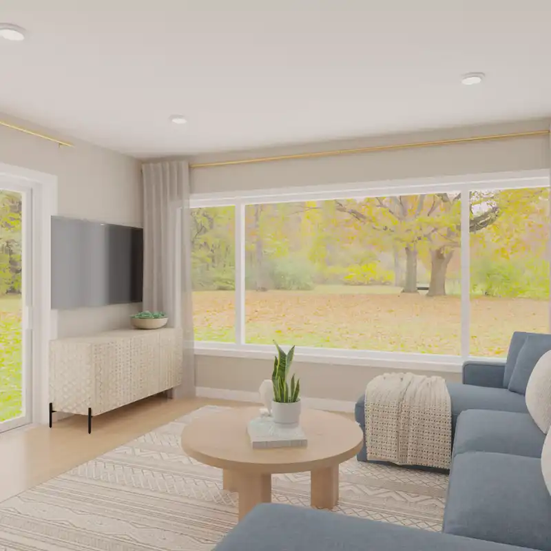 Modern, Classic, Transitional Living Room Design by Havenly Interior Designer Shauna