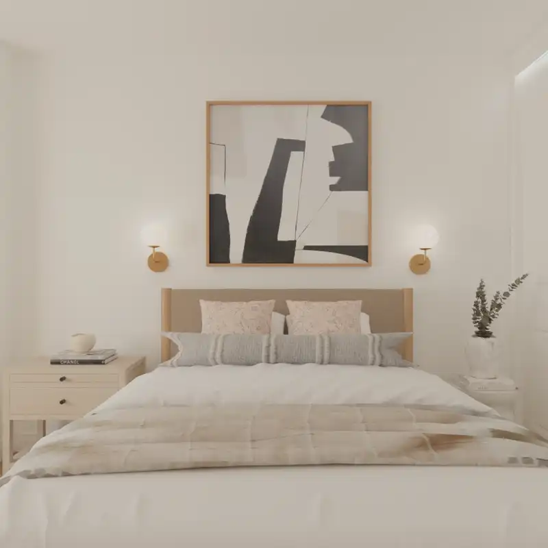 Classic Contemporary Bedroom Design by Havenly Interior Designer Angie