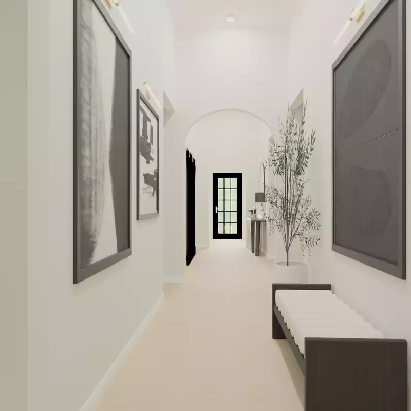 Contemporary, Classic, Classic Contemporary Entryway Design by Havenly Interior Designer Alyssa
