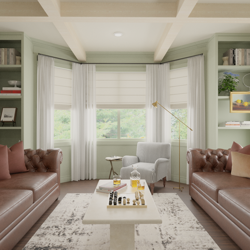 Reading Room Design by Havenly Interior Designer Shahana