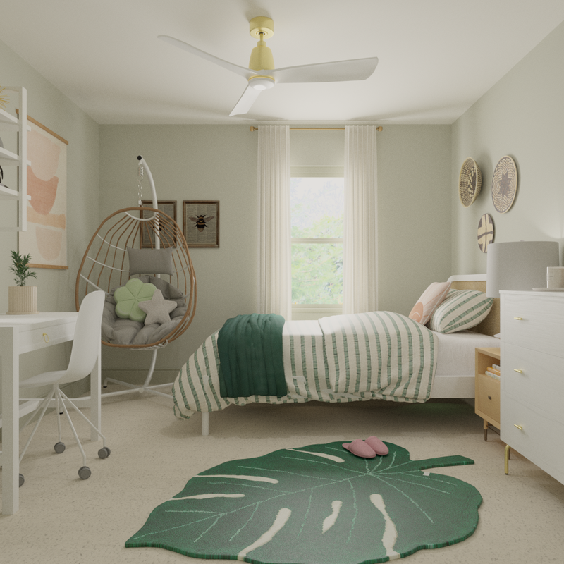 Classic, Bohemian, Glam, Traditional, Global Bedroom Design by Havenly Interior Designer Alix