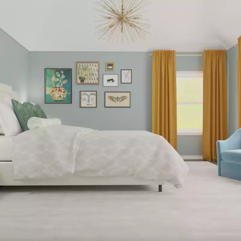 Classic, Glam, Traditional Bedroom Design by Havenly Interior Designer Vye