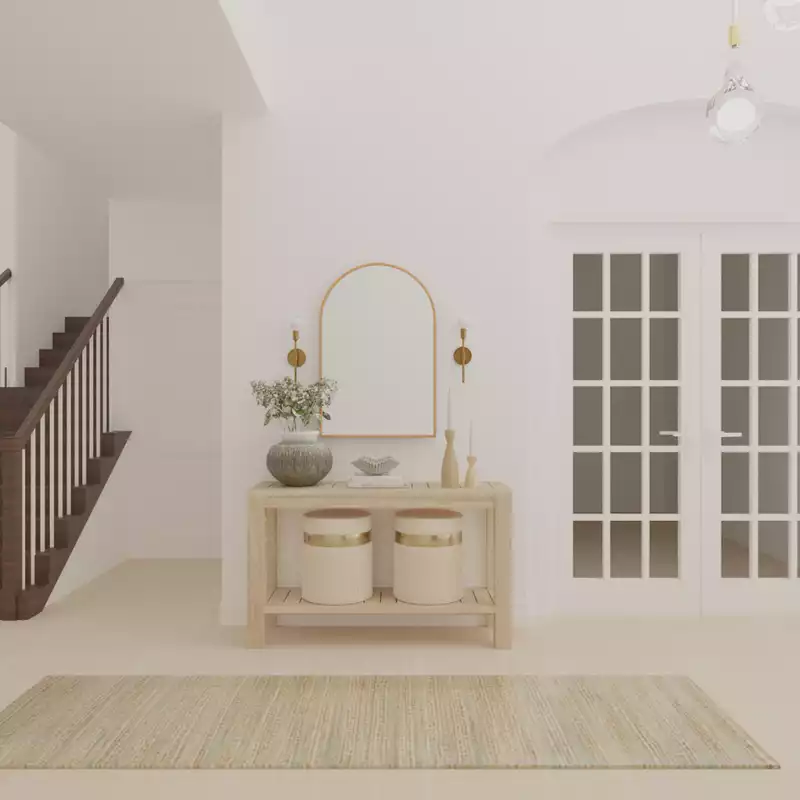 Modern, Classic, Coastal, Farmhouse Entryway Design by Havenly Interior Designer Sana