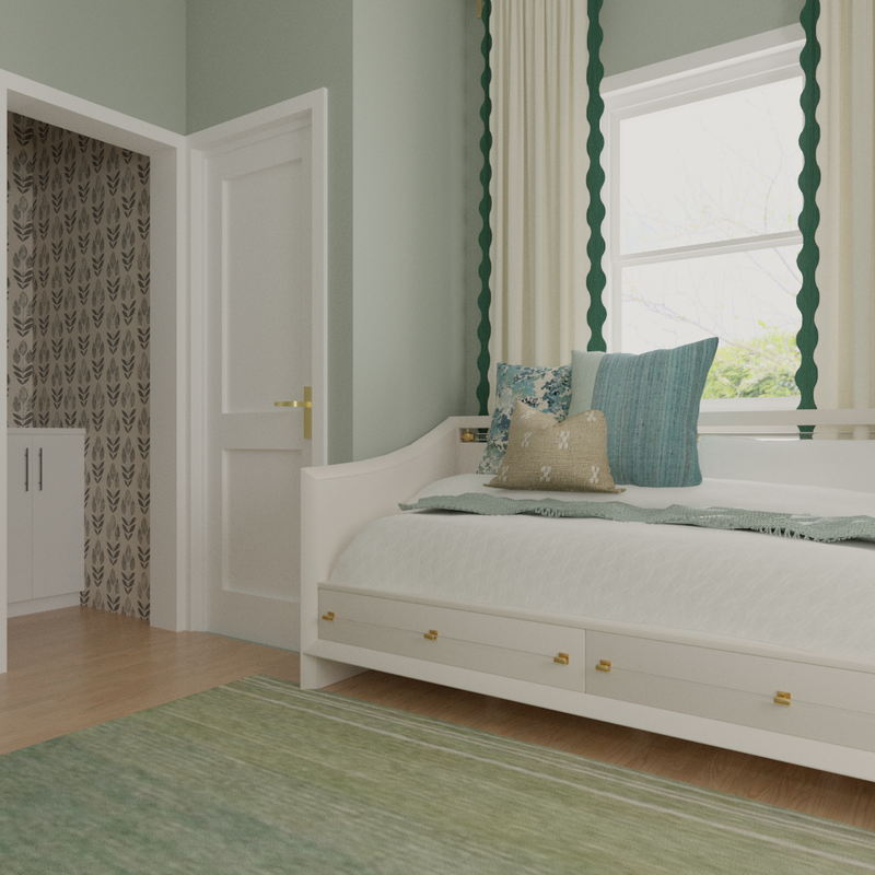 Classic, Traditional Reading Room Design by Havenly Interior Designer Alyssa