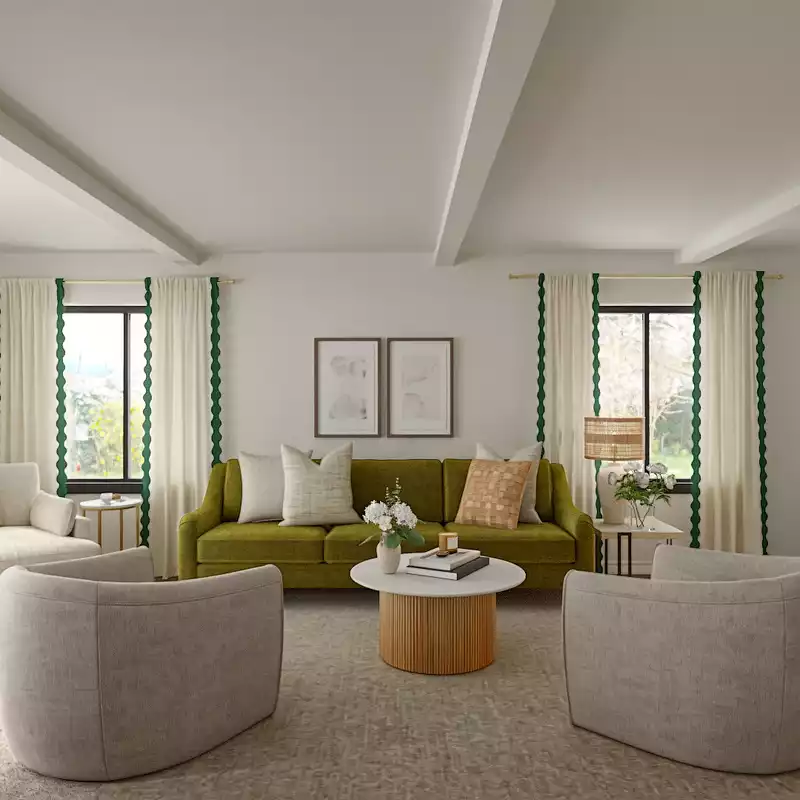 Modern, Coastal Not Sure Yet Design by Havenly Interior Designer Florencia
