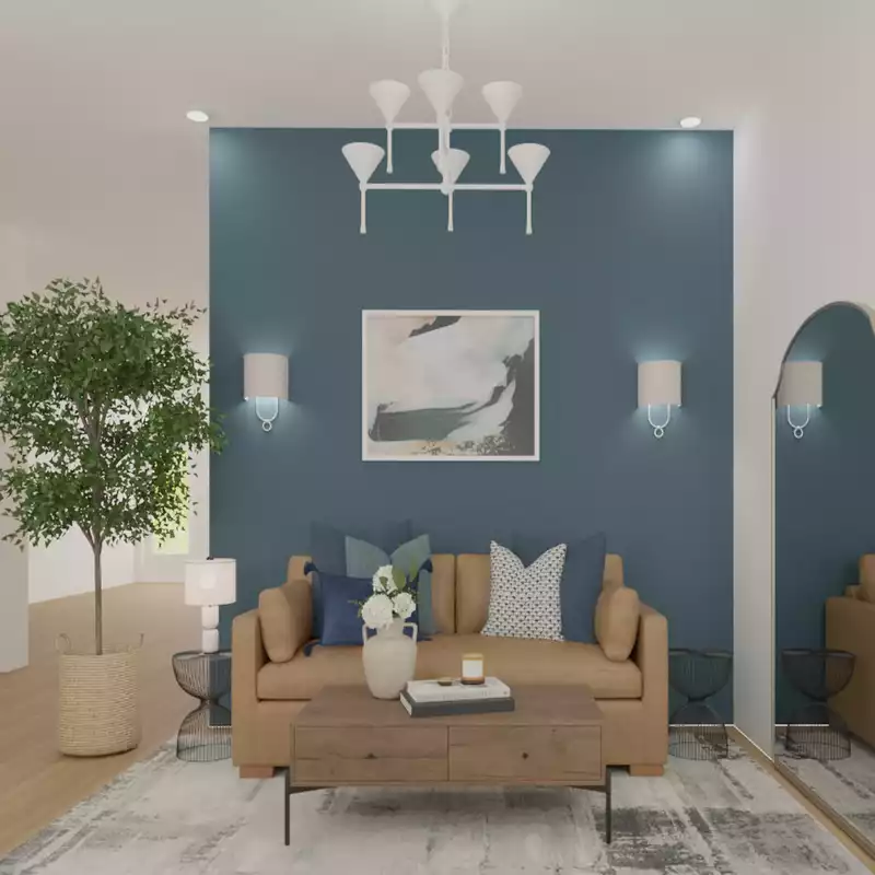 Contemporary, Modern, Glam Entryway Design by Havenly Interior Designer Shelby