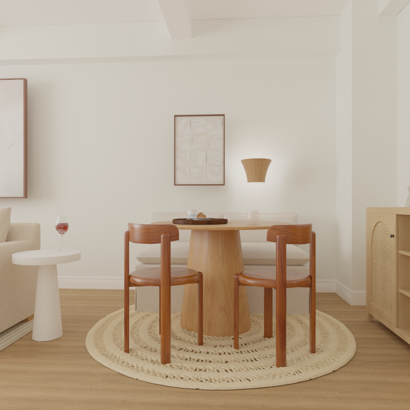 Modern, Minimal Dining Room Design by Havenly Interior Designer Blayke