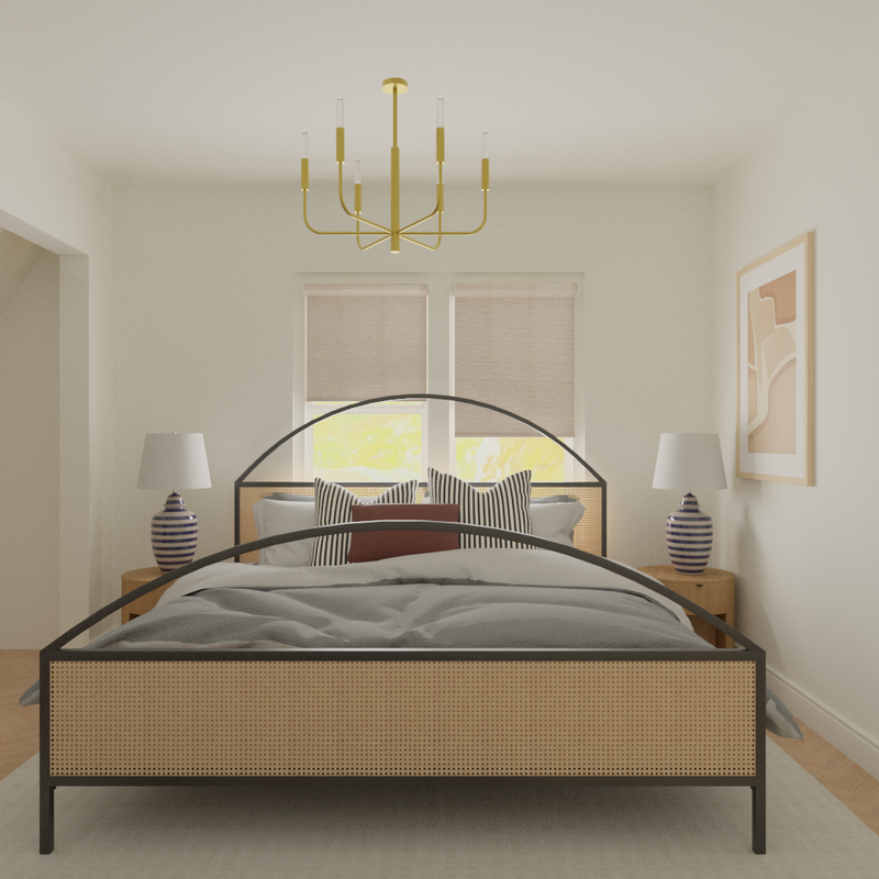 Contemporary, Classic Contemporary Bedroom Design by Havenly Interior Designer Angie