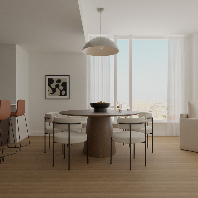 Modern Dining Room Design by Havenly Interior Designer Blayke